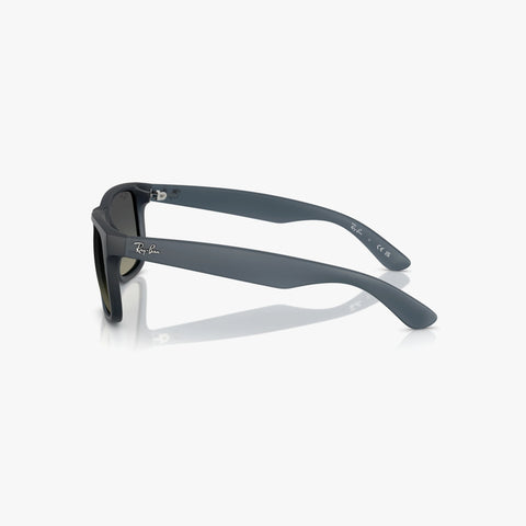 Ray-Ban JUSTIN - 681311 gummi blå rektangulær solbrille