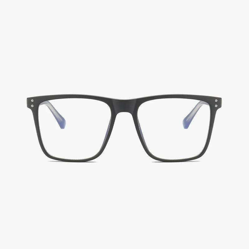 Carmino mat sort firkantet brille