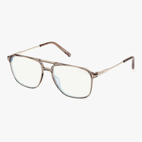 Tom Ford FT5665-B - 045 - Transparent brun