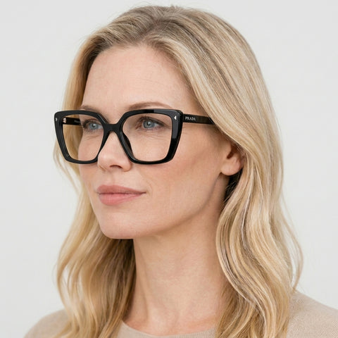 Prada PR 16ZV - 1AB1O1 - Sort på model