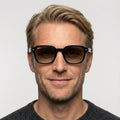Ray-Ban RB4458D - 714/13 - Transparent brun på model