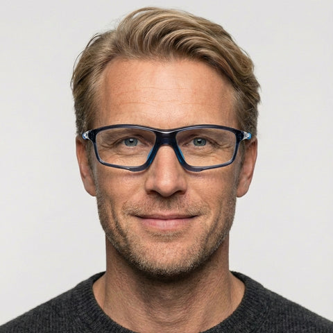 Floren - Transparent blå på model