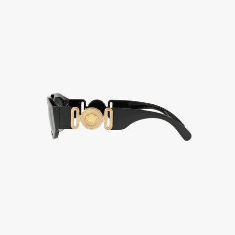 Versace VE4361 - GB1/87 sort rektangulær solbrille