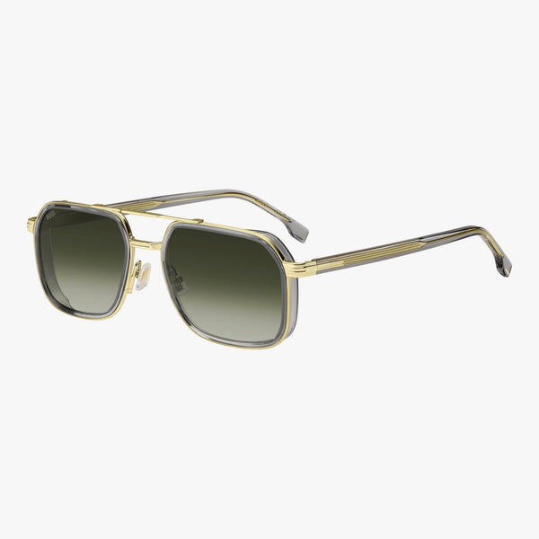 Boss BOSS 1724/S - FT3/9K - Transparent grå og guld