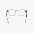 Tom Ford FT5557-B - 020 transparent grå panto brille