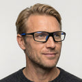 Floren - Sort blå på model