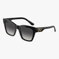Dolce & Gabbana DG4384 - 501/8G sort cat-eye solbrille