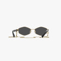 Marc Jacobs MARC 496/S - J5G/IR guld rektangulær solbrille