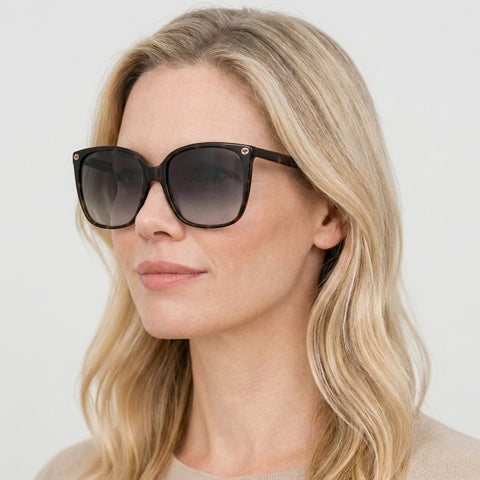 Gucci GG0022S - 003 - Havana på model
