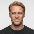 Ray-Ban CHAD - 8321 - Transparent på model