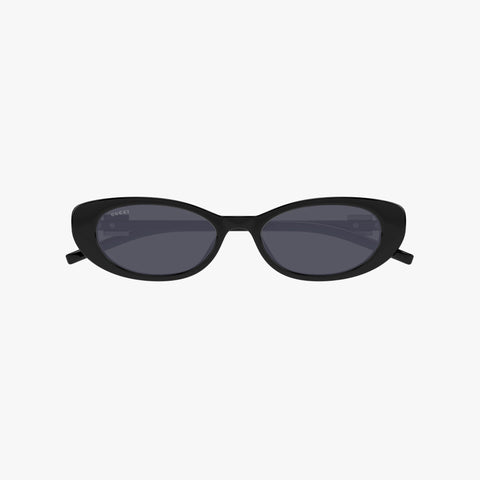 Gucci GG1680S - 001 sort cat-eye solbrille