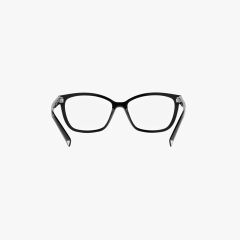 Prada PR 15ZV - 1AB1O1 sort cat-eye brille