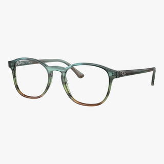 Ray-Ban RX5417 - 8252 - Stribet blågrøn og brun