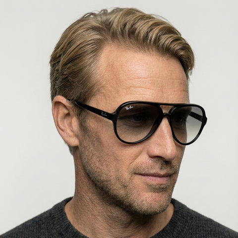 Ray-Ban CATS 5000 - 601/32 - Sort på model