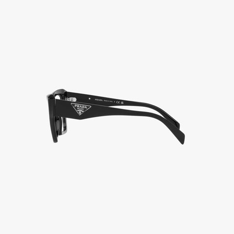 Prada PR 09ZV - 1AB1O1 sort rektangulær brille