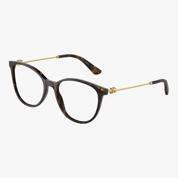 Dolce & Gabbana DG3363 - 502 - Havana med guld
