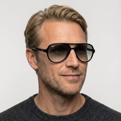 Ray-Ban CATS 5000 - 601/32 - Sort på model