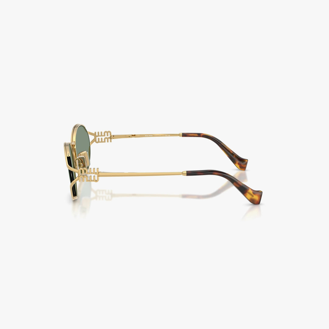 Miu Miu MU 52YS - 5AK04M - Guld og havana