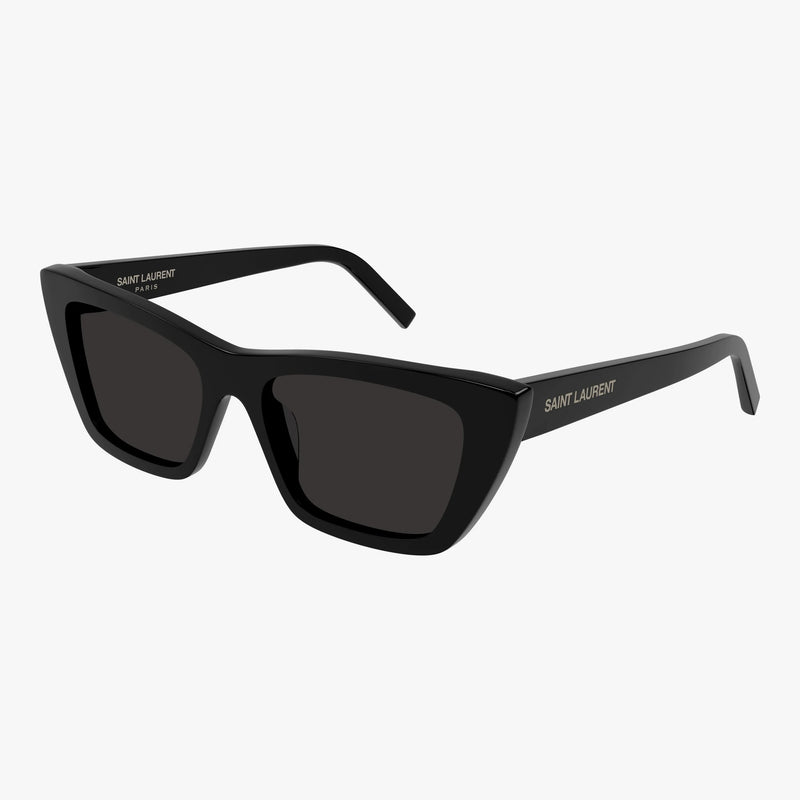 Saint Laurent SL 276 MICA - 001 sort cat-eye solbrille