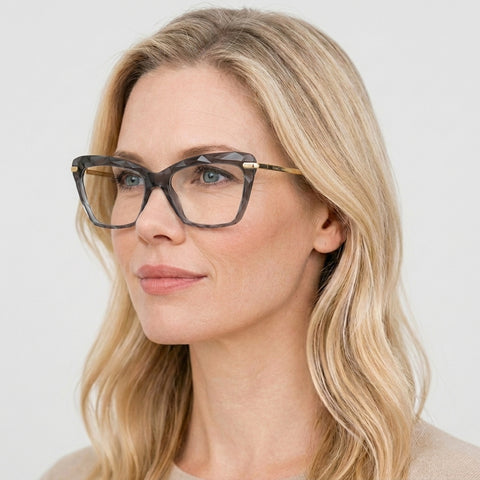 Dolce & Gabbana DG5025 - 504 - Transparent grå på model