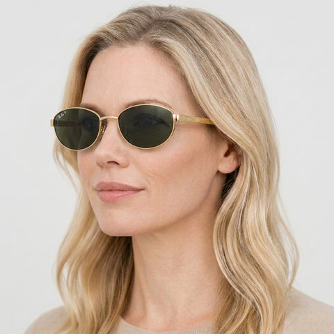 Ray-Ban RB3774D - 001/9A - Guld på model