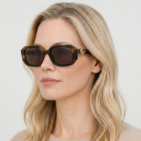 Gucci GG1535S - 002 - Havana på model