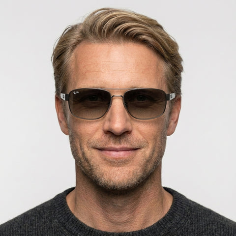 Ray-Ban RB3663 - 004/71 - Gunmetal på model