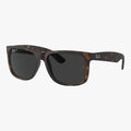 Ray-Ban JUSTIN - 865/87 havana rektangulær solbrille