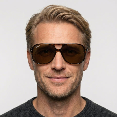 Ray-Ban BILL - 902/57 - Havana på model