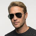 Ray-Ban AVIATOR LARGE METAL - 002/48 - Sort på model