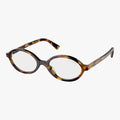 Miu Miu MU 04ZS - VAU08N havana oval solbrille
