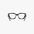 Prada PR 09YV - 21B1O1 sort med tortoise cat-eye brille