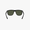 Ray-Ban Boyfriend - 601/58 sort rektangulær solbrille