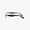 Ray-Ban RX5206 - 2034 - Sort og transparent