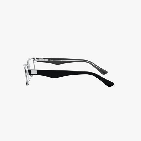 Ray-Ban RX5206 - 2034 - Sort og transparent