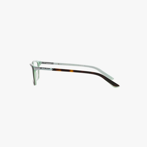 Ralph Lauren RA7044 - 601 havana og mintgrøn rektangulær brille