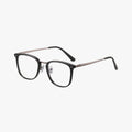 Elowen sort firkantet brille