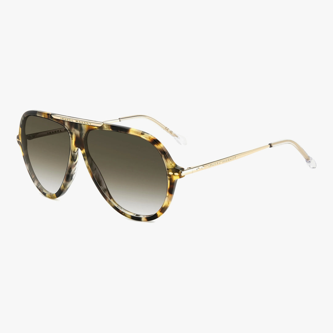 Isabel Marant IM 0162/S - 2IK/9K - Havana og guld