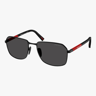 Prada Linea Rossa PS A51S - 1BO06F - Mat sort og rød