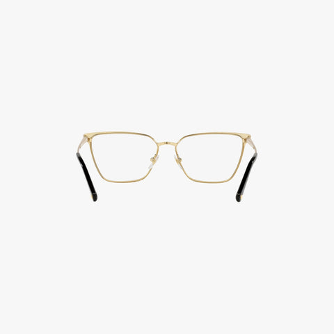 Versace VE1275 - 1433 mat sort/guld cat-eye brille