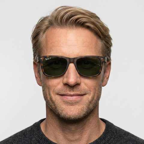 Ray-Ban JUSTIN - 865/9A - Havana på model