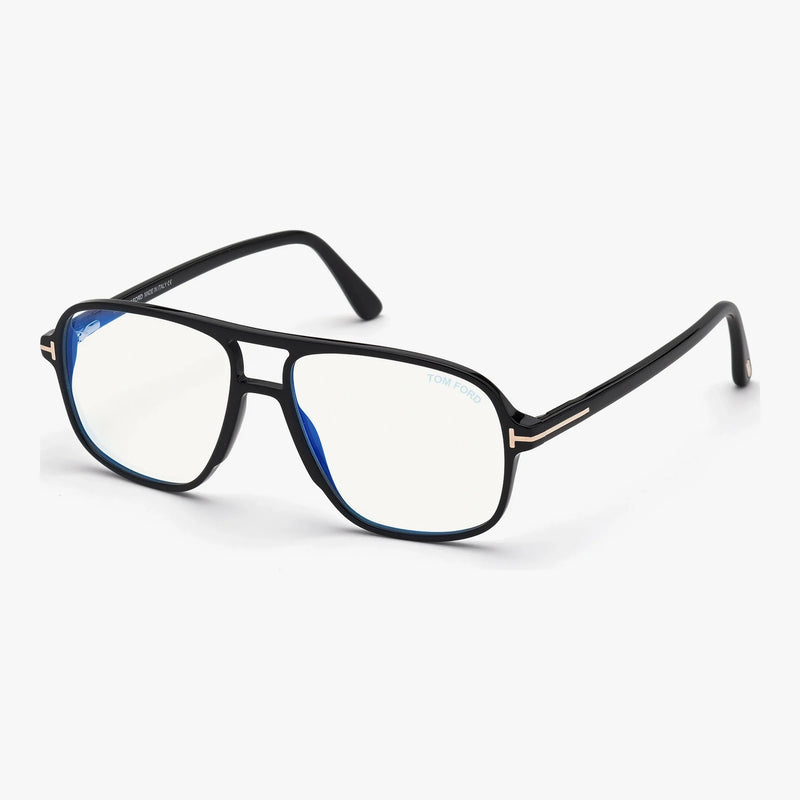 Tom Ford FT5737-B - 001 sort aviator brille