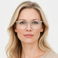 Ray-Ban RX7140 - 2001 - Transparent på model
