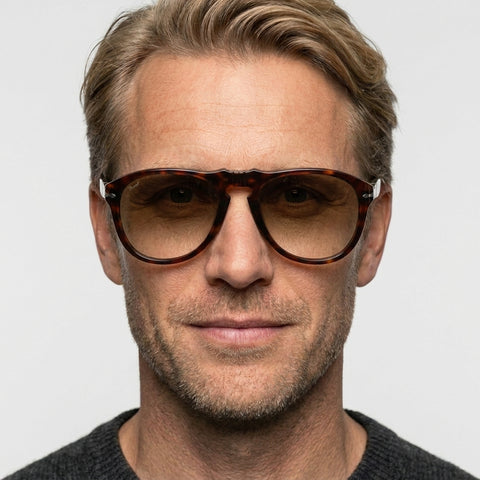 Persol PO0649 - 24/51 - Havana på model
