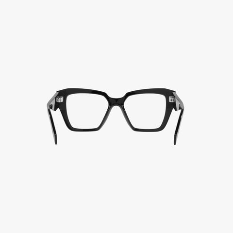 Prada PR 09ZV - 1AB1O1 sort rektangulær brille