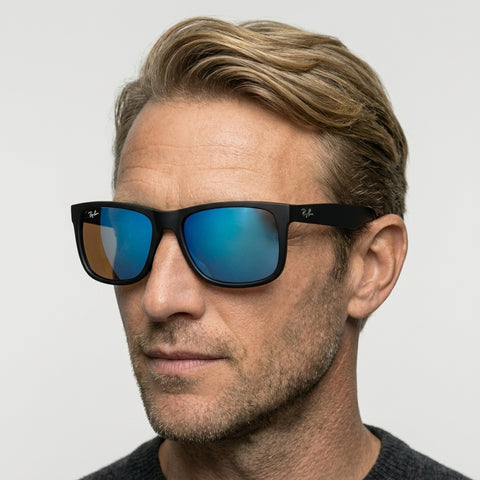 Ray-Ban JUSTIN - 622/55 - Sort på model