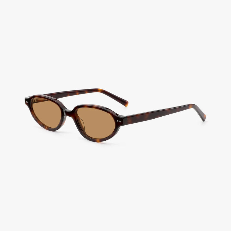Aurevo tortoise oval solbrille