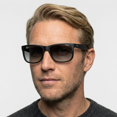 Ray-Ban JUSTIN - 601/8G - Sort på model