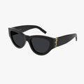 Saint Laurent SL M94 - 001 sort cat-eye solbrille