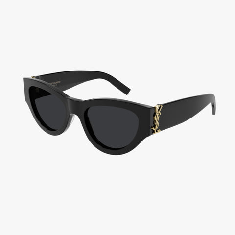 Saint Laurent SL M94 - 001 sort cat-eye solbrille